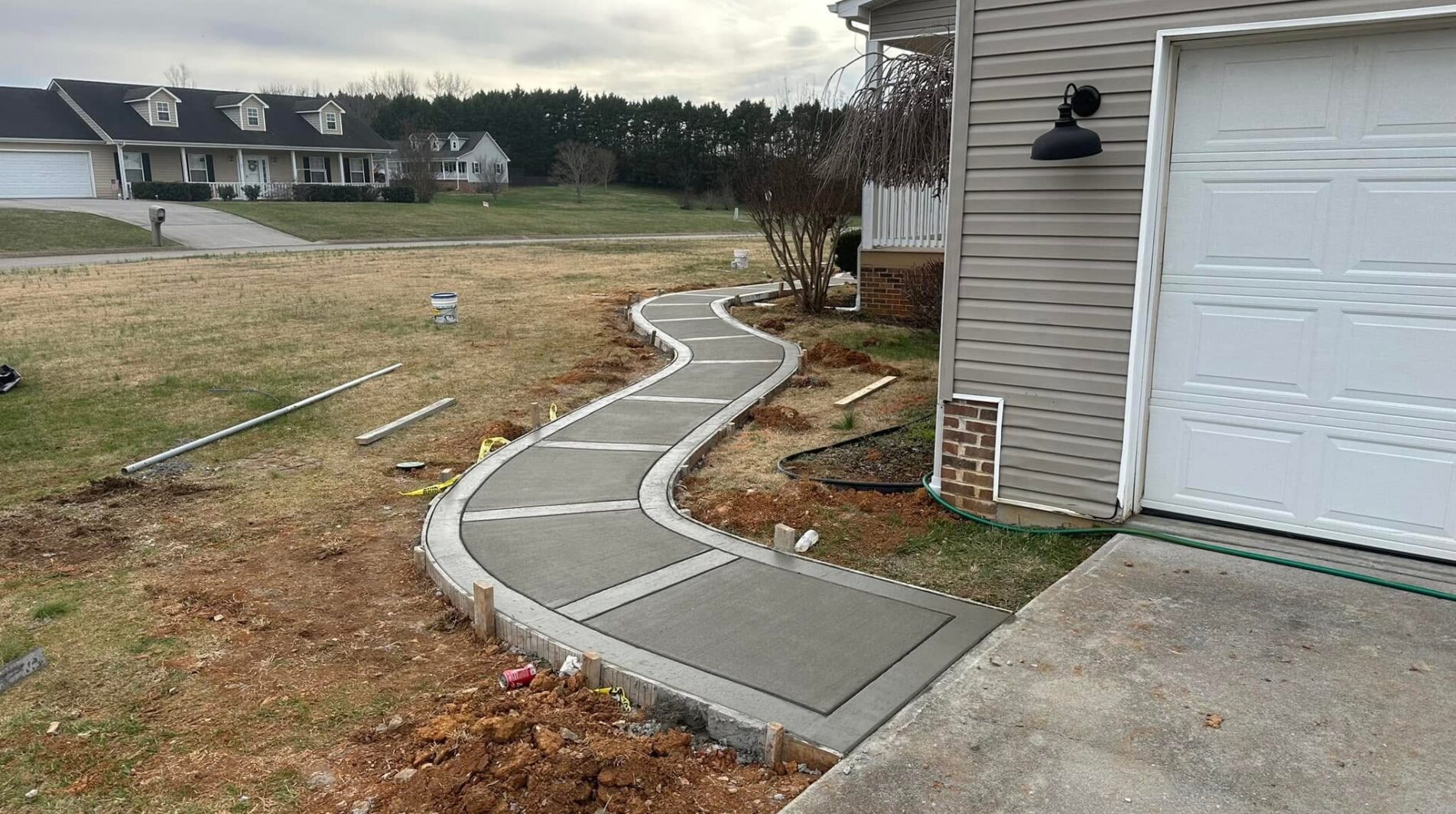 Concrete Sidewalk Knoxville