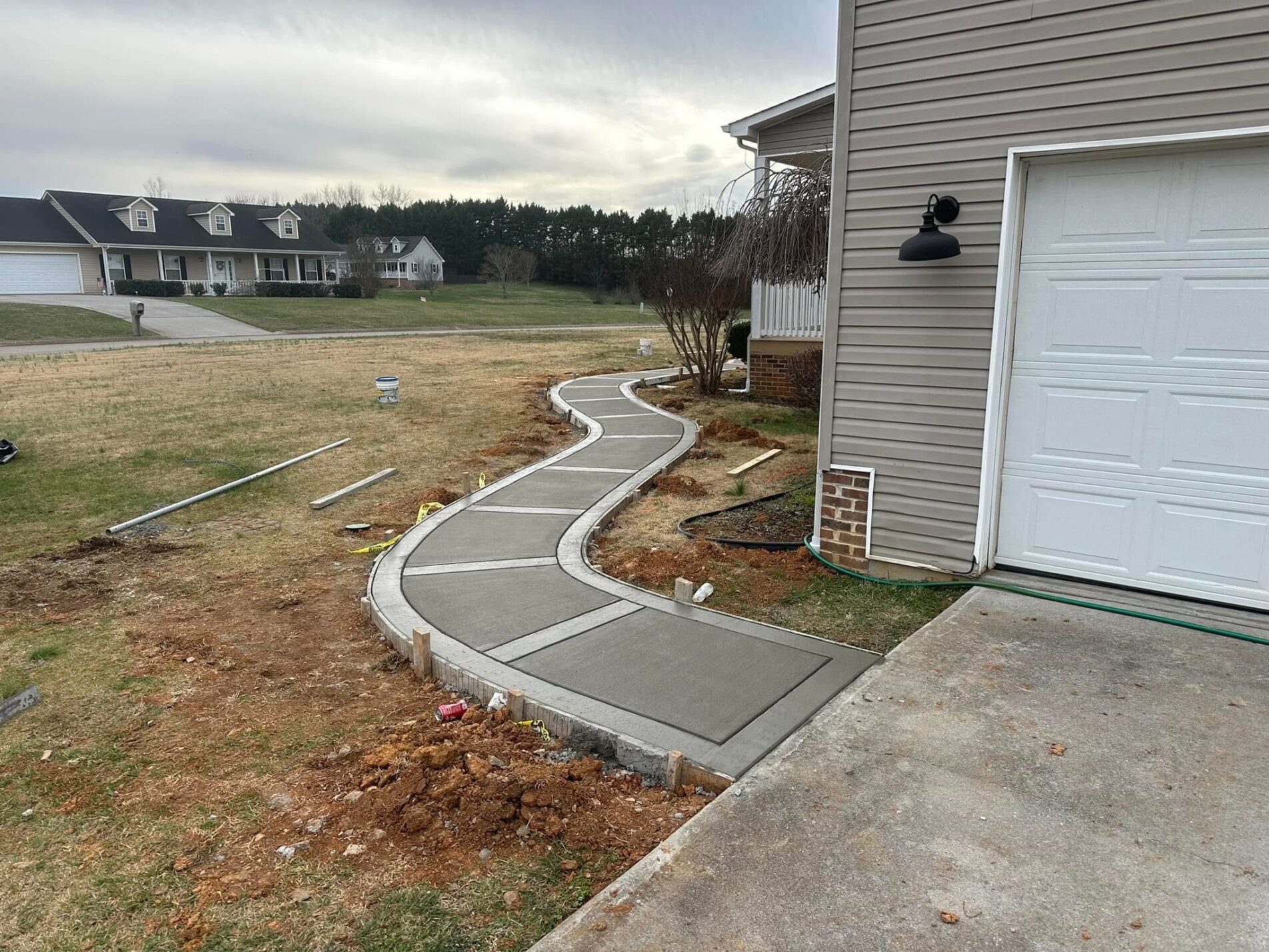 Concrete Sidewalk Knoxville